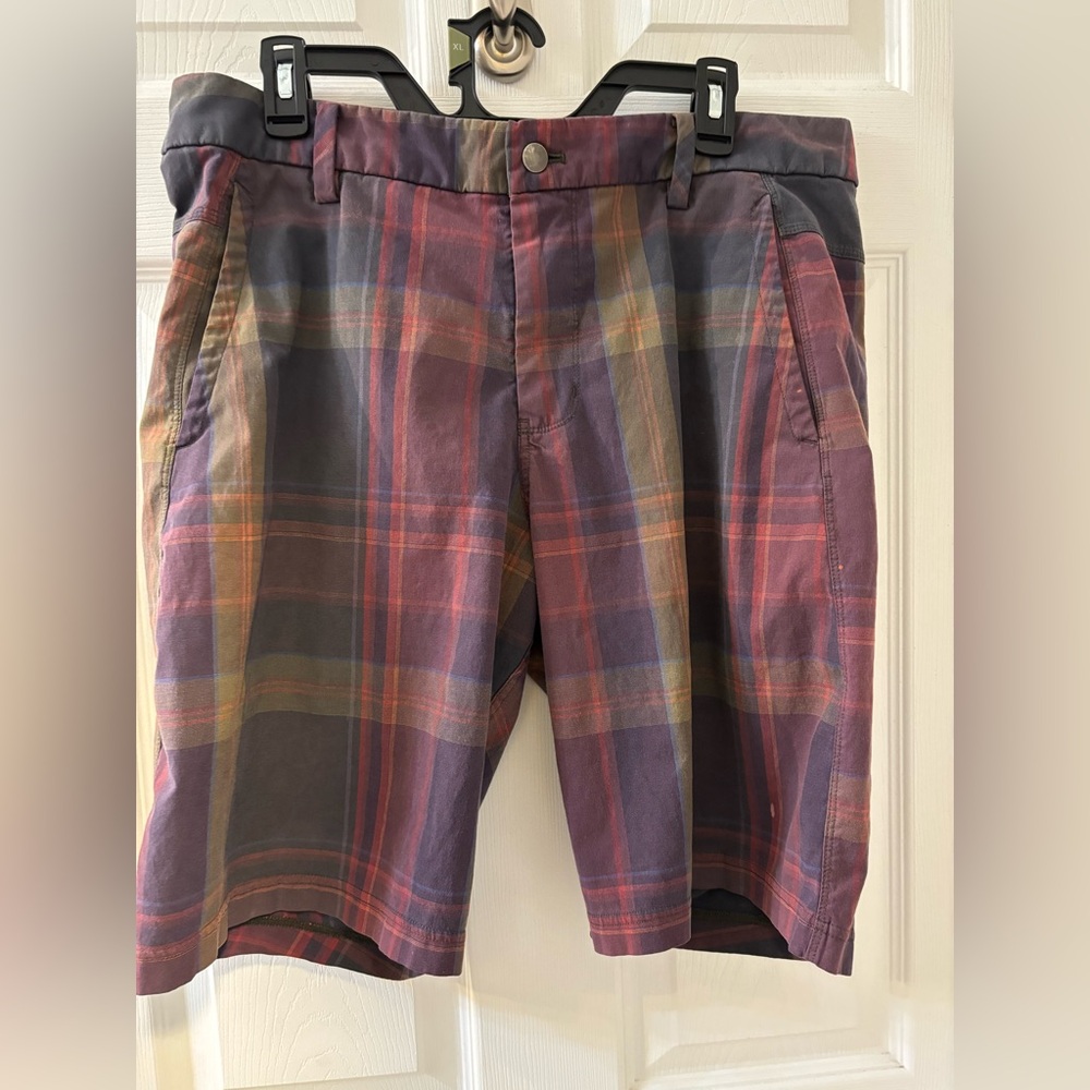 Lululemon Plaid Men's Shorts